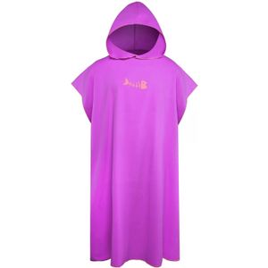 Microfiber Strand Deken Badhanddoek Surf Poncho Veranderende Handdoek Sneldrogende Robe W/ Hood Zwemmen Handdoek Wetsuit Strand poncho Voor Volwassenen