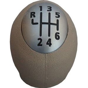 Renault Megane 3 ,Fluence, Laguna ,Scenic, shift Shift Shift Pookknop 6 Versnelling Chroom Beige Kleur 328650024R