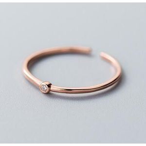 Mloveacc Anti-Allergie Originele 925 Sterling Zilveren Bruiloft Koppels Ringen Smooth Simple Cz Engagement Ring Voor Mannen En Vrouwen