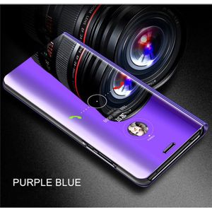 Skinlee Case Voor Honor 30i Spiegel View Smart Officiële Flip Cover Stand Houder Case Voor Honor 30i Spiegel View Cover