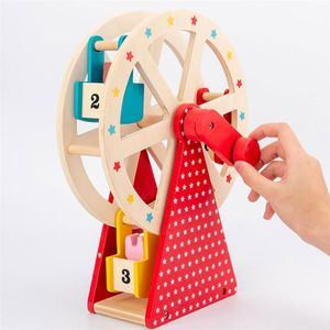 1 Set Kids Vroege Educatief Speelgoed Handleiding Roterende Ouder-kind Interactief Spel