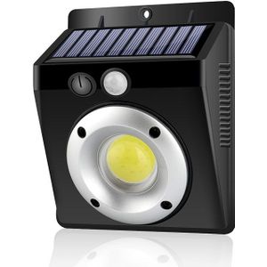 CHIZAO LED Nachtlampje met Motion Sensor Solar Battery Powered Lamp Waterdicht Wandlamp voor Tuin Decoratie