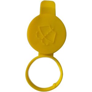 Auto Voorruit Wasmachine Fles Geel Nozzle Cap Cover/ Reservoir Cap Deksel Voor Saab