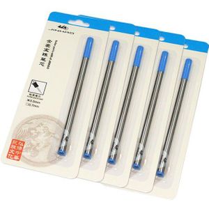 Vullingen 10 Pcs Jinhao Voor Roller Ball Pen 0.5 Mm Punt Zwarte Inkt En Blauwe Inkt Voor Kiezen