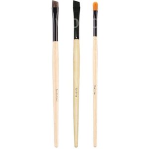 3Pcs Make-Up Borstel Eye Concealer Borstel Ultra Fijne Eyeliner Borstel Lip Borstel Kleine Concealer Smoky Shadow Eye Liner Make-Up tool