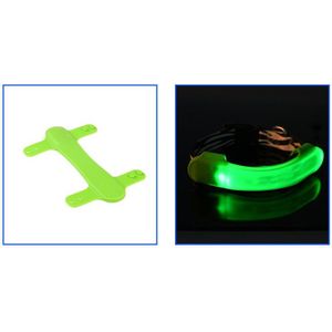 Gratis 1Pcs Siliconen Bandjes Led Licht Gloeiende Bandage Op Halsband Nacht Veiligheid Waarschuwingslichten Voor Hond Huisdier