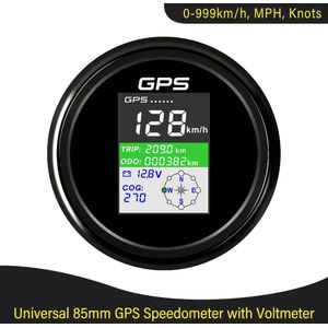 Compteur De Vitesse GPS 85 Mm Avec Antenne Rétroéclairage 7