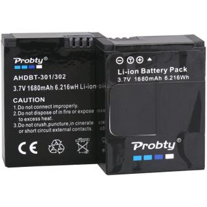1600mAh 3.7V batterie de AHDBT-301 pour GoPro Hero – Grandado