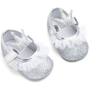 Peuter Baby Meisjes Casual Schoenen Prinses Sequin Crown Soft Sole Pasgeboren Meisjes Schoenen Baby Little Kids Anti-slip Kinderwagen sneakers