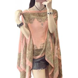 Chiffon Overhemd Zon Kleding Sjaal Vrouwen Lange Dunne Blouse Lange Mouwen Kleding Toerisme Zonnebrandcrème Overhemd