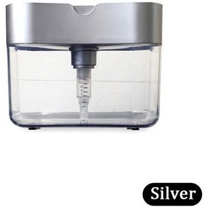 Zeepdispenser Pomp Met Spons Handpers Reinigingsvloeistof Dispenser Container Handpers Zeep Organisator Keuken Tool #25