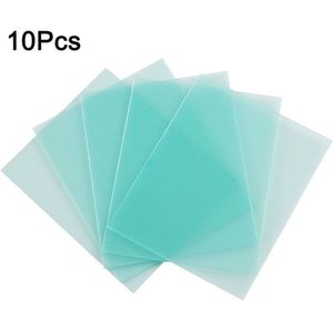 10Pcs Transparant Lashelm Masker Cover Lens Bescherming Plaat Accessoires Voor Solar Auto Lasfilters Helm Lens Goedkope