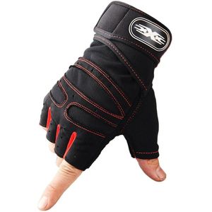 Himiss Man Anti-Slip Half Vinger Handschoenen Comfortabel Ademend Sport Handschoenen Voor Outdoor Sport Fietsen Gewichtheffen