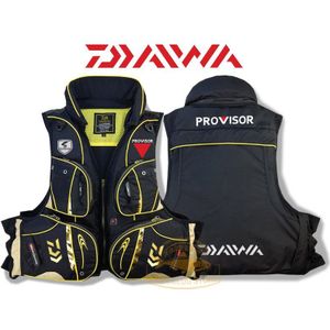 Reflecterende Daiwa Vissen Vest Life Safety Jacket Zwemmen Zeilen Vest Vest Drijvende Superieure Lager Colete Salva Vidas