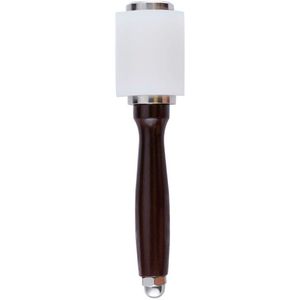 Lmdz Houten Handvat Nylon Hamer Leathercraft Carving Hamer Sew Lederen Koeienhuid Tool Kit