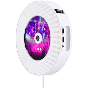 Draagbare Dvd-speler Met Hdmi Uitgang 1080P, wandmontage Cd Speler Met Afstandsbediening Voor Home Ingebouwde Hifi Luidsprekers Fm Radi