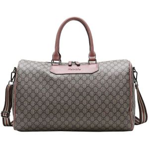 Vrouwen Reistassen Hand Bagage Mode Grote Waterdichte Slijtvaste Weekend Korte Reis Mannen Reizen Duffle Pu Lederen Tas