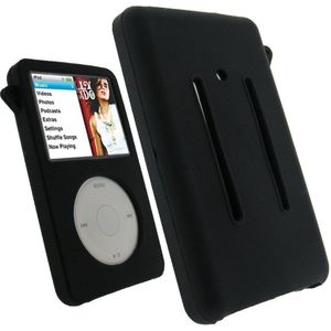 Silicone Skin Black Case voor Apple iPod Classic 80 gb/20 gb/160 gb Cover Accessoires