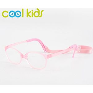 Cool Kids Optische Brilmontuur Ovale Flexibele Bril Frame Voor Kid Meisje TR90 Licht Kinderen Bril Veiligheid Eyewear Frame K20