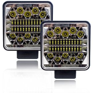 Auto Led Licht Bar 12V 24V 102W Werk Licht Voor Tractoren Koplamp Led Offroad Accessoires Dagrijverlichting lights Auto Led Oprit