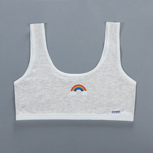 Meisje Beha Tiener Crop Top Ondergoed Vest Racerback Puberteit Sport Training Bras Brief Streetwear Tube Top Jaar 7-14Y 10 9
