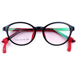 Eyeoomu Kids Anti Blauw Licht Brillen Kinderen TR90 Silicon Optische Frame Jongen Sport Beschermende Bril Meisje Studie Eyewear