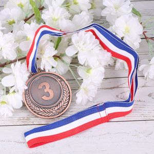 Award Medailles Met Lanyard Olympische Stijl Universele Award Medaille Voor Sport Concurrentie Academics