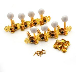-1 Set Mandoline Machine Heads Tuners Tuning Keys Pinnen Voor Mandoline Instrument Gouden R/L