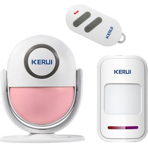 Corina P6 Welkom Alarm Chime Draadloze Beveiliging Infrarood Ir Motion Sensor Deurbel Alarm Deurbel + Afstandsbediening