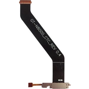 Factoy Prijs Topkwaliteit Charger Port USB Opladen Dock Connector Flex Kabel Voor Samsung Galaxy Note 10.1 GT-N8000 N8010