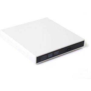 Slim Usb 2.0 Draagbare Externe Dvd Rom Optische Drive Cd/DVD-ROM CD-RW Speler Brander Plug En Play Voor Macbook laptop Desktop Pc