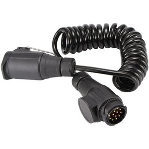 13 Pin Plug En 13 Pin Socket Trailer Plug Met Spring Kabel 300Cm Uitbreiding Bedrading Caravan Connectors Auto Accessoires