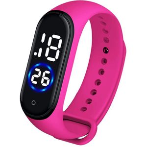 Digitale Led Sport Horloge Unisex Siliconen Band Waterdicht Horloges Mannen Vrouwen Armband Horloge Reloj Mujer