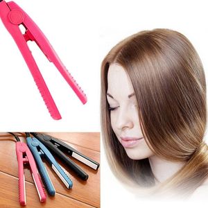 Professionele Mini Draagbare Reizen Keramische Stijltang Stijltang Spalk Non Slip Hair Styling Tools