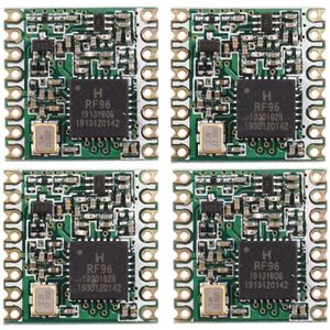 4Pcs RFM95 RFM95W 868 RFM95-868MHz Lora SX1276 Draadloze Transceiver Module Fcc Rohs Etsi Bereiken