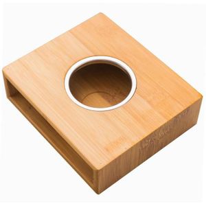 Bamboe Thee Warmer Kaars Verwarming Houder Japanse Stijl Thermostaat Wijn Temperatuur Base Theepot Kachel Thee Pot Kachel Isolatie