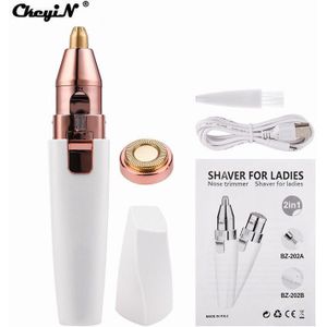 Usb Opladen Elektrische Wenkbrauw Trimmer Pen Haar Remover Wenkbrauw Scheermes/Epilator Pijnloos Multifunctionele Eye Brow Trimmer Gezicht Scheren