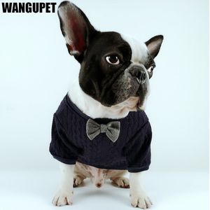 WANGUPET Strik Hond Trui Winterjas Jas Poedel Pug Franse Bulldog Schnauzer Huisdier Kostuum Winter Hond Kleding