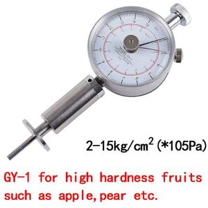 Fruit Penetrometer Fruit Sclerometer Fruit Hardheid Tester Fruit Durometer Voor Apple Peer Aardbei Kiwi GY-1/GY-2/GY-3