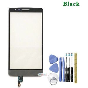 5.0 "Voor Lg G3 Mini D722 D724 G3S Touch Screen Digitizer Sensor Outer Glas Lens Panel Black wit Goud