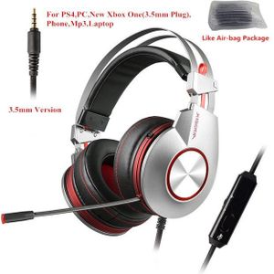 XIBERIA K5 Beste Gaming Hoofdtelefoon met Microfoon USB 7.1 Sound/3.5mm zware Bass Game Headset voor PC Gamer PS4 Xbox een telefoon