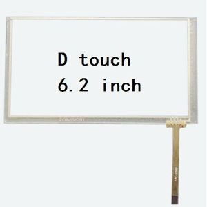 10 stks/partij 6.2 inch 155*88 7 inch 165*100 8 inch 192*116 192*117 touchscreen Weerstand compatibel touch panel