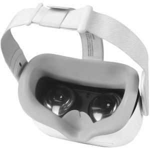 Zachte Siliconen Vr Bril Masker Beschermende Cover Voor Oculus Quest 2 Vr Anti-Zweet Anti-Lekkage Oogmasker cover Headset Accessoires