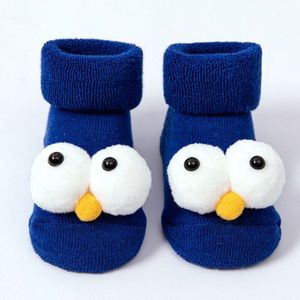 Winter Cartoon Grote Ogen Baby Sokken Vloer Antislip Peuter Baby Voet Sokken