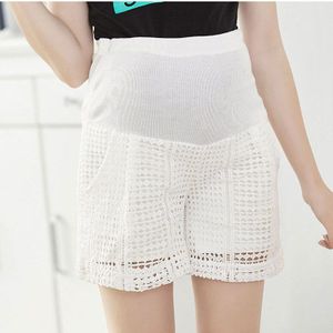 Emotie Moeders Elastische Taille Moederschap Shorts Broek Voor Zwangerschap Kleding Voor Zwangere Vrouwen Kant Moederschap Plus Size Broek