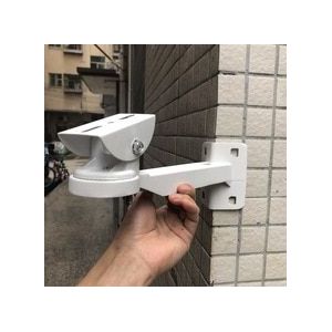 Surveillance Beveiliging Cctv Camera Standhouder Accessoires Aluminium Beugel Pak Voor Montage Naar Rechts Hoek Buitenste Muur Hoek