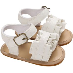 Focusnorm Zomer Pasgeboren Peuter Baby Meisje Sandalen Zoete Ademende Sandalen Soft Sole Antislip Schoenen Prewalker 0-18Months