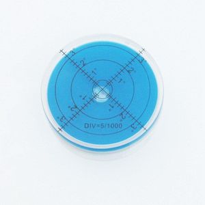 HACCURY 60*12mm Circulaire Bubble level Waterpas Ronde Bubble level Universele Gradenboog