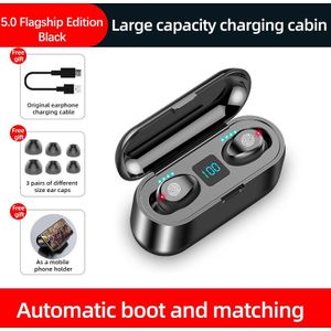 Neue F9 Drahtlose Bluetooth 5,0 Kopfhörer Tws Hifi Mini In-Ear Sport Lauf Headset Unterstützung Ios/Android Handys hd Anruf