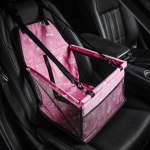 Reizen Hond Auto Carrier Seat Cover Opvouwbare Hangmat Pet Carriers Bag Carrying Voor Honden Katten Waterdichte Transportin Huisdier Mand